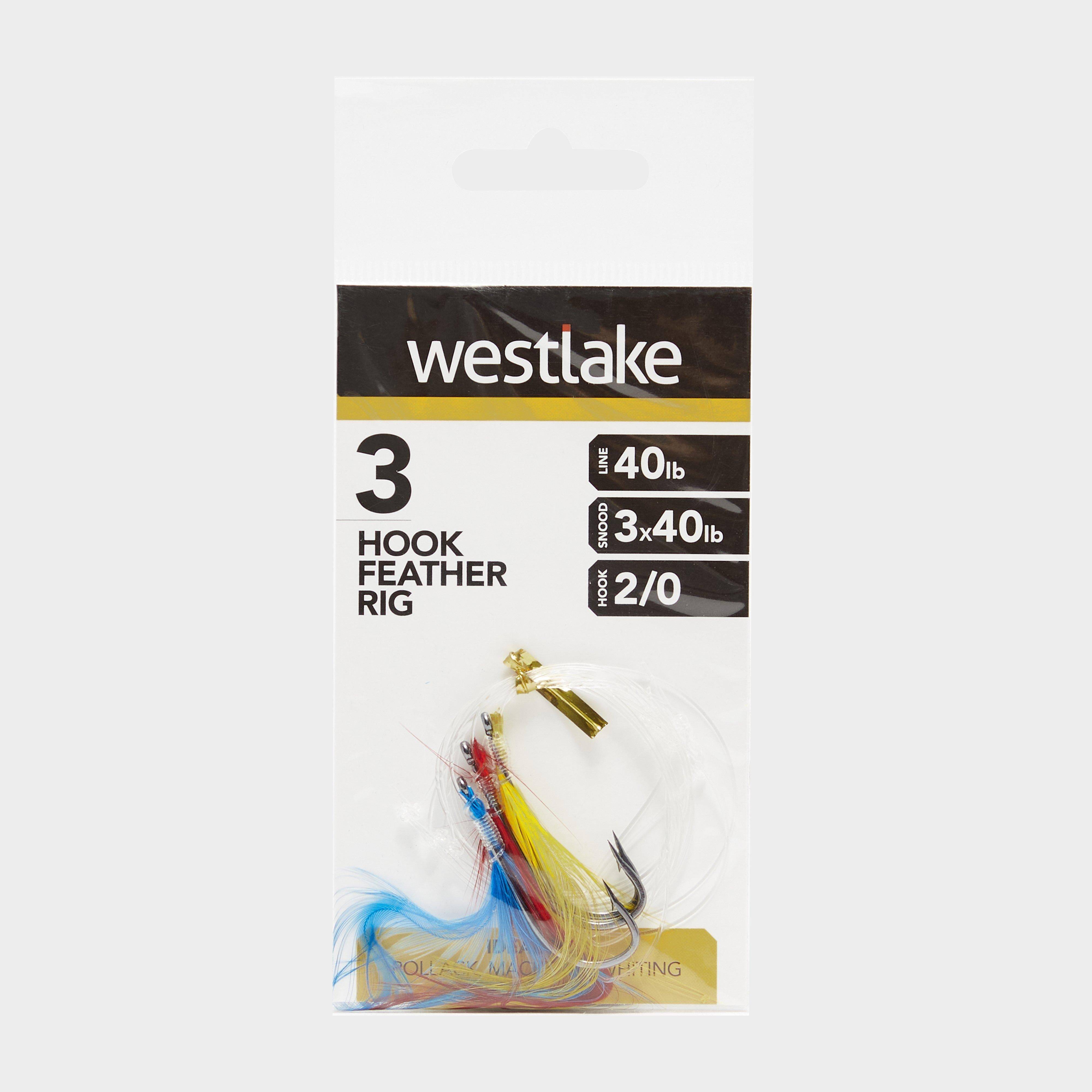 Westlake 3 Hook Feather Rig 2/0, Multi