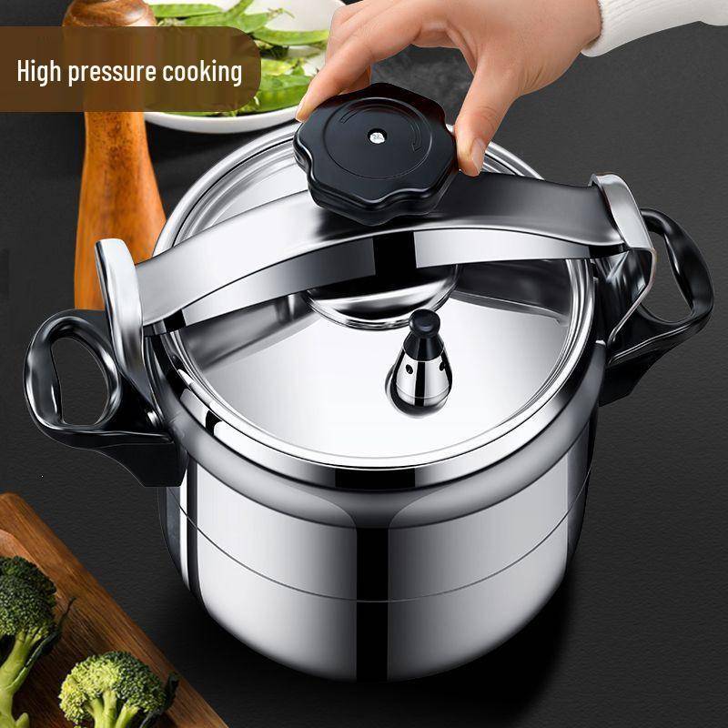 Ultra-Thick Explosion-Proof Aluminum Pressure Cooker for All Cooktops