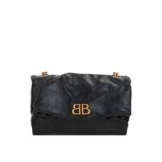 Balenciaga, Taske, Dame, Sort, ONE SIZE, Uld, Sort Arena Skuldertaske