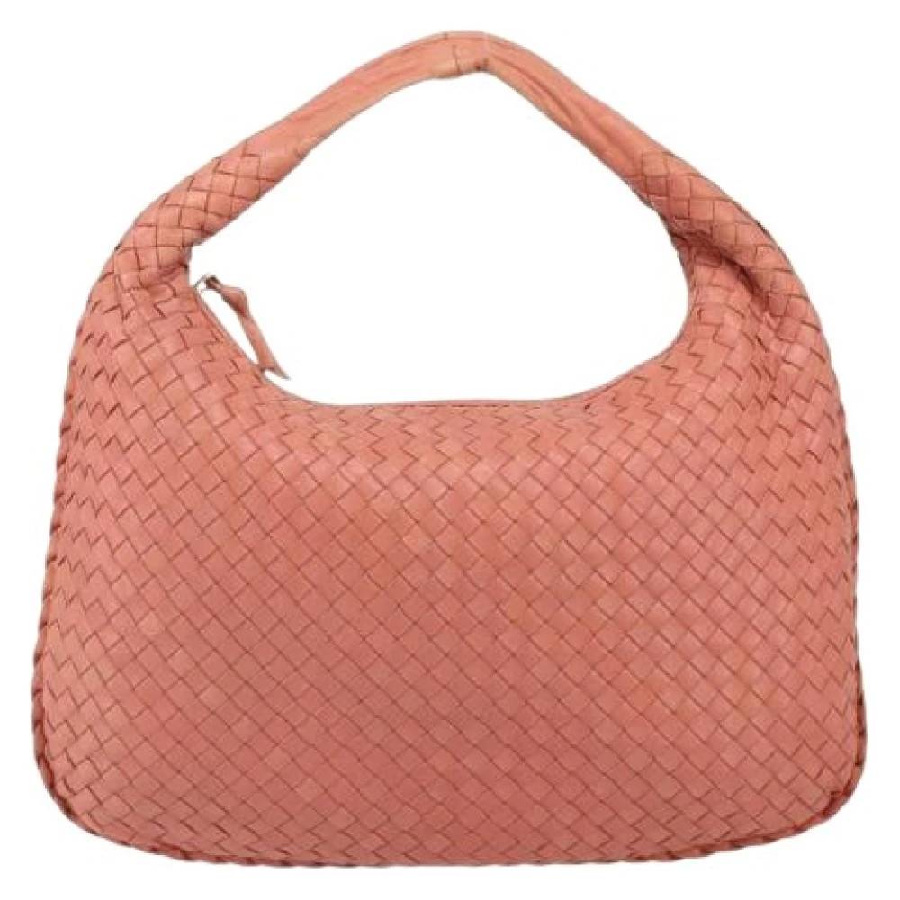 Bottega Veneta Vintage Pre-owned Vintage Skuldertaske - Vintage - Dame - Lyserød - ONE SIZE - Uld