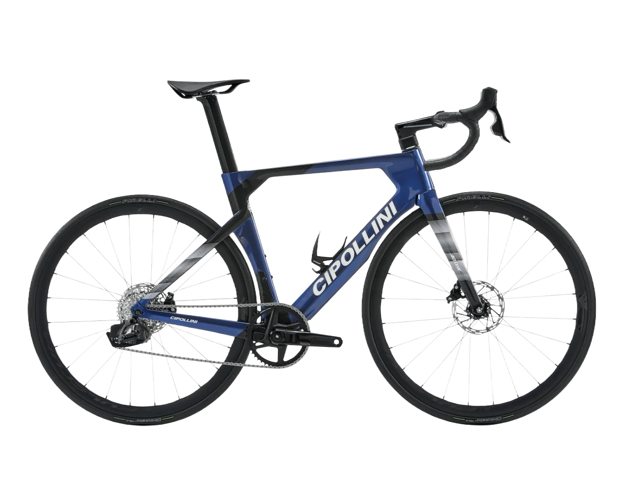 Cipollini RB1K AD.One Ultegra Di2 Airbeat 400 2026 - Shimano Ultegra Di2 2x12sp - Fulcrum AIRBEAT 400 - 064 / L / Cobalt blue/Carbon/white shiny