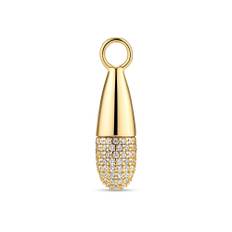 Sif Jakobs Jewellery, Accessoarer, Dam, ONE Size, Goccia Charm med Vita Zirkoner