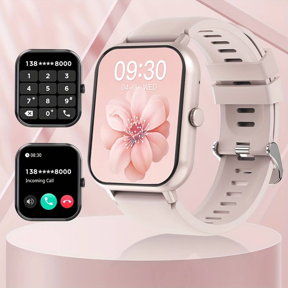 Smartwatch For Men And Women Gift, 1.83 Inch Full Touch Screen Smartwatch With Text And Call Capabilities, , Fitness Tracking Watch, Exercise Mode, Pedometer, Distance, , 100+ Exercise Mode