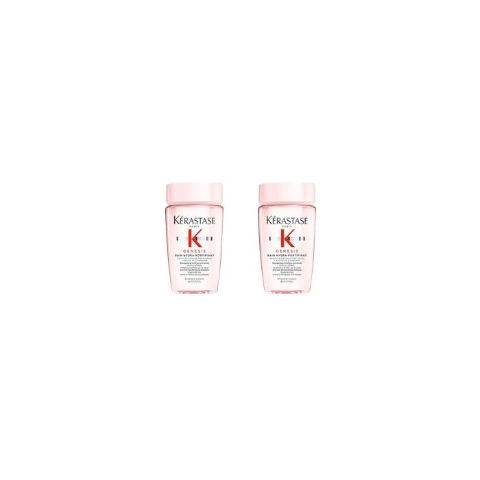 Kérastase - Genesis Bain Hydra-Fortifiant Shampoo - 80ml (2ea) Set - black