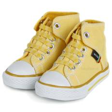 Melton - Sneakers fra Melton m. snydesnørre - Gul (25)