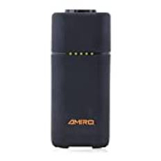 AMIRO Powerbank AC 20 000 mAh 74,4 Wh powerstation, bärbar laddare, universal power station, reseladdare för iPhone, Samsung, iPad, Mac Laptop