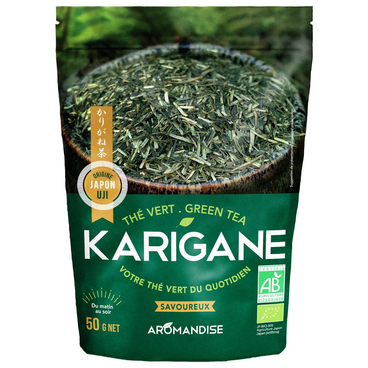 Aromandise Japanskt Grönt Te Karigane, 50 g