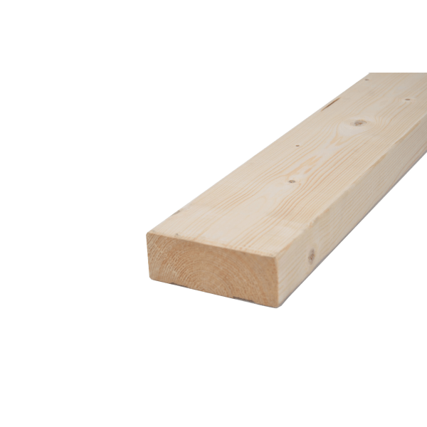 45x120 høvlet spærtræ C24 max længde 540cm 70% PEFC