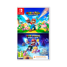 Mario + Rabbids Kingdom Battle / Mario + Rabbids Sparks of Hope (Code in a Box) - Nintendo Switch - Strategi