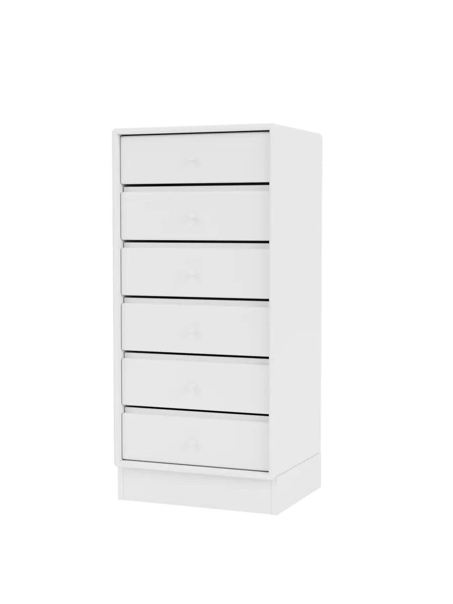 1362 Skuffemodul inkl. sokkel fra Montana Snow / Sokkel 7 cm - Jacobsen Plus