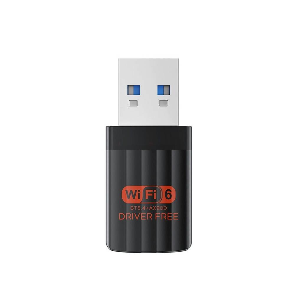 TB08 AX900 USB WiFi 6 5.4 Adapter 2 in 1 Dual Band 2.4G/5GHz High-Speed Drive Free Wireless Network Cards