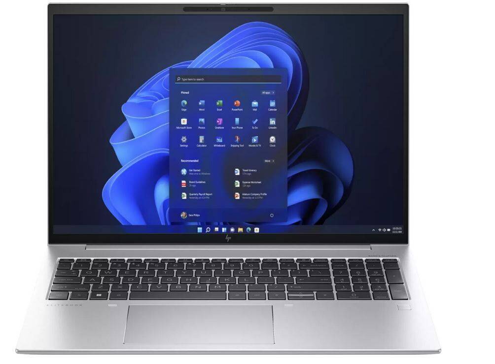 HP EliteBook 860 G10 | i7-1355U | 16" | 16 GB | 512 GB SSD | WUXGA | FP | Tastaturbelysning | Webcam | Win 11 Pro | DE