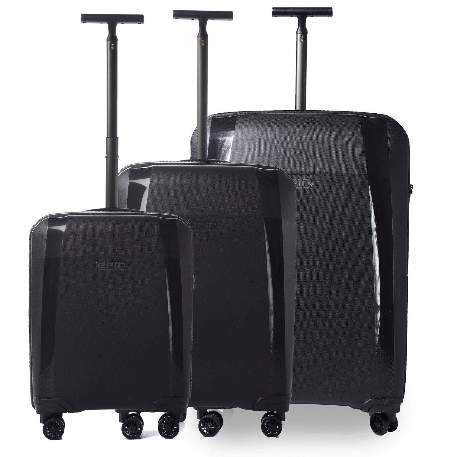 Epic Phantom SL - 3 Set Resväskor Svart