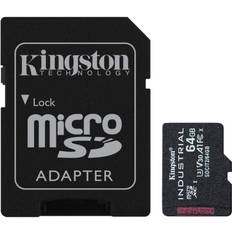 Industrial Micro SDHC 64GB Class 10 + SD Adapter