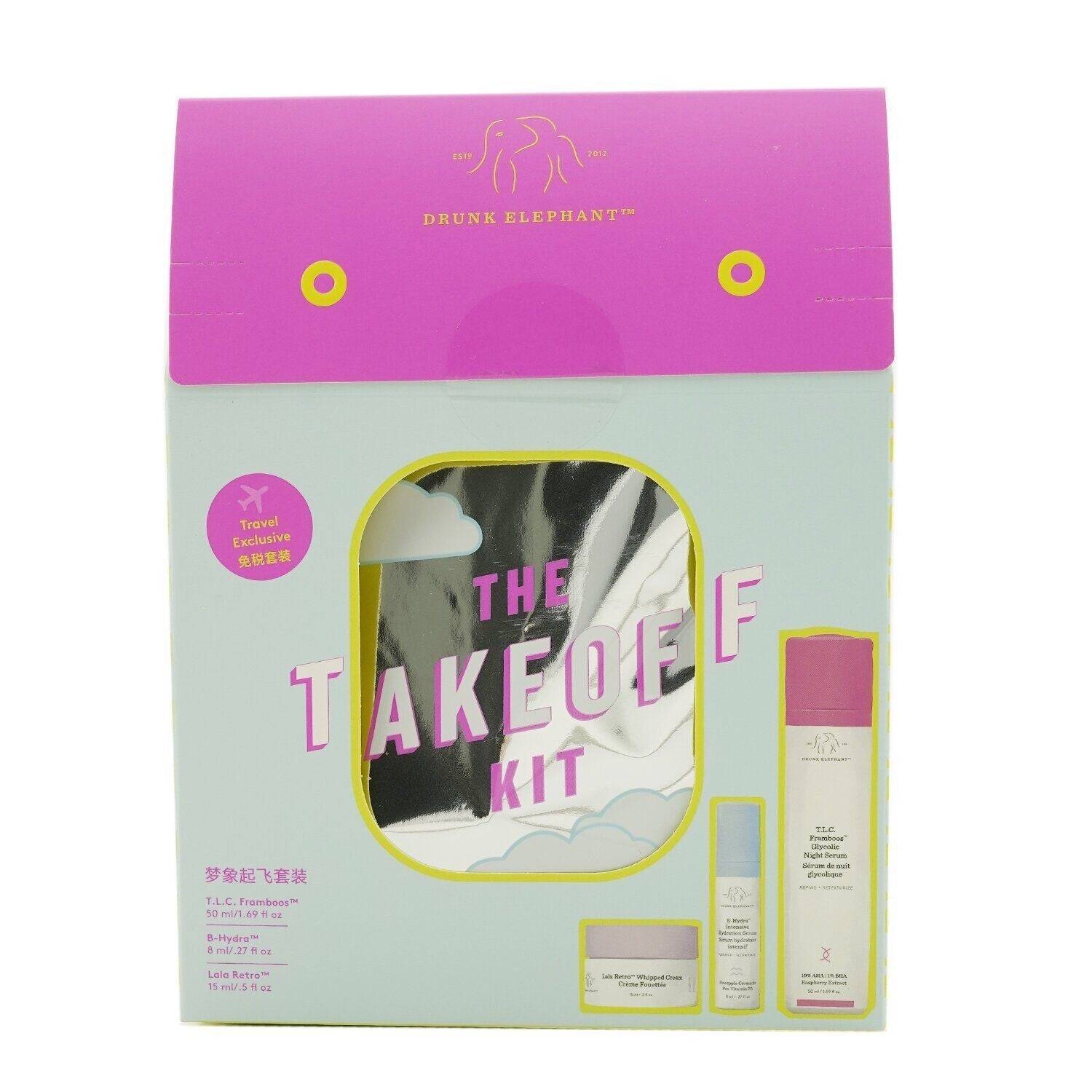 Set Drunk Elephant Serum och Fuktgivande & Exfolierande Ansiktskräm 73 ml