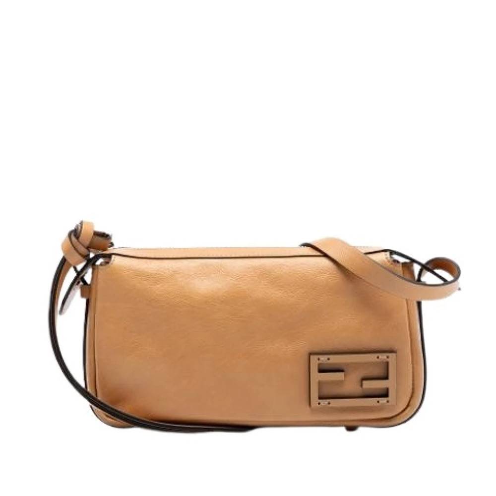 Fendi Vintage Pre-owned Skuldertaske - Vintage - Dame - Brun - ONE SIZE - Uld