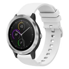 Garmin Vivoactive 3 Urrem i silikone, 20mm - Hvid