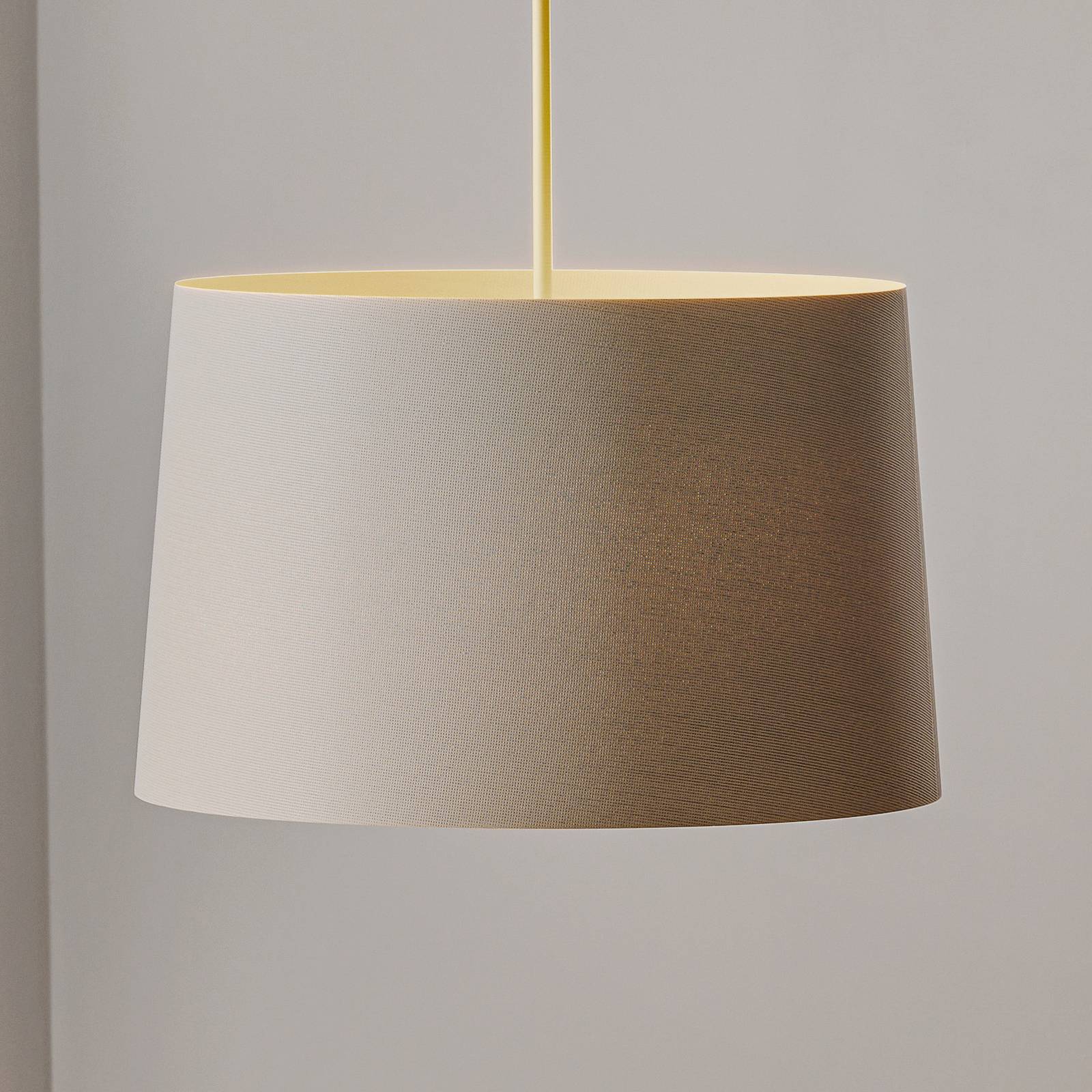 Foscarini Design pendellampa Twiggy grande, dimbar, Vitt / opal, Vardagsrum / matsal, Syntetmaterial, Design, Pendellampa