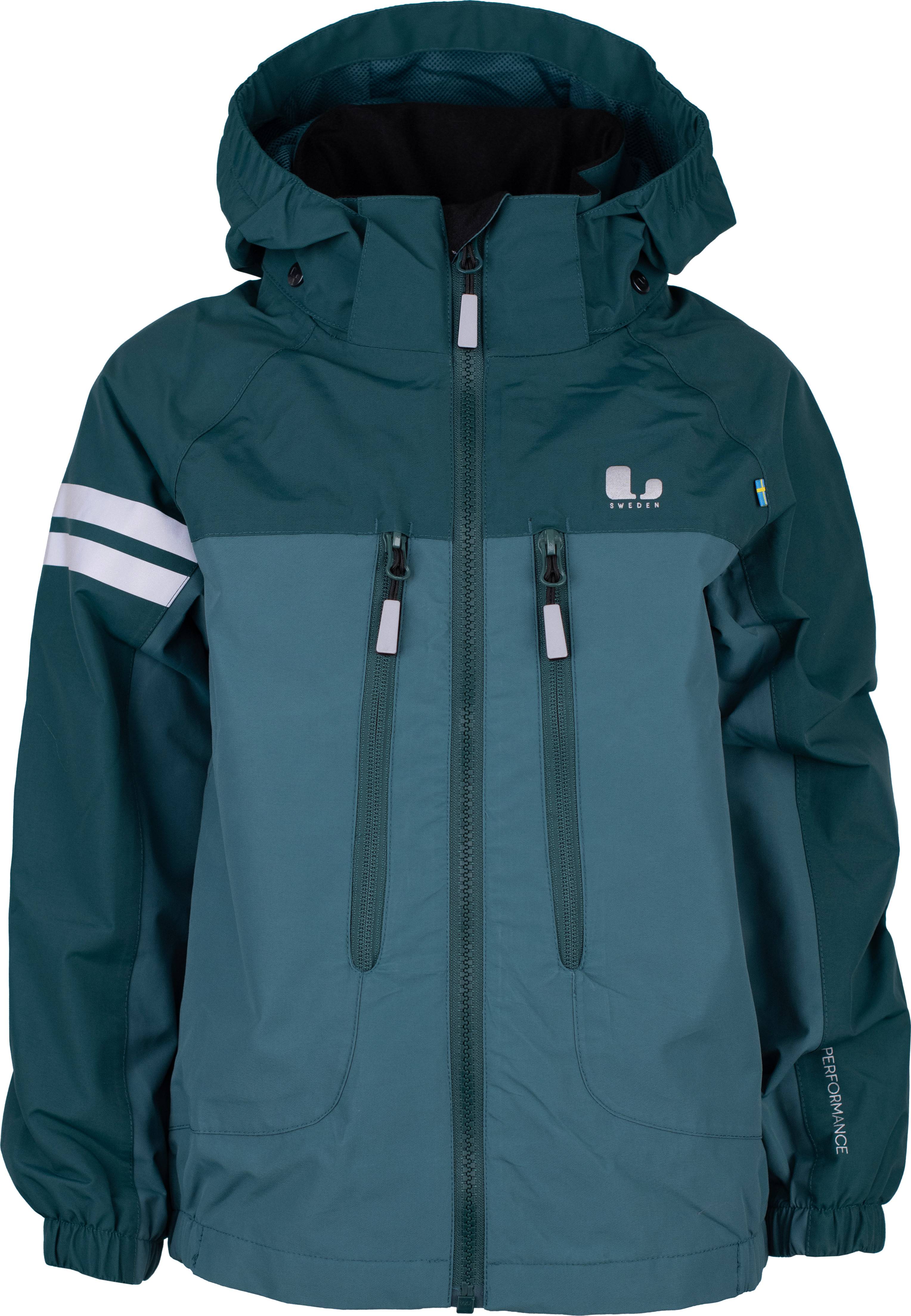 Lindberg Kids' Lingbo Shell Jacket Lagoon/green, 130