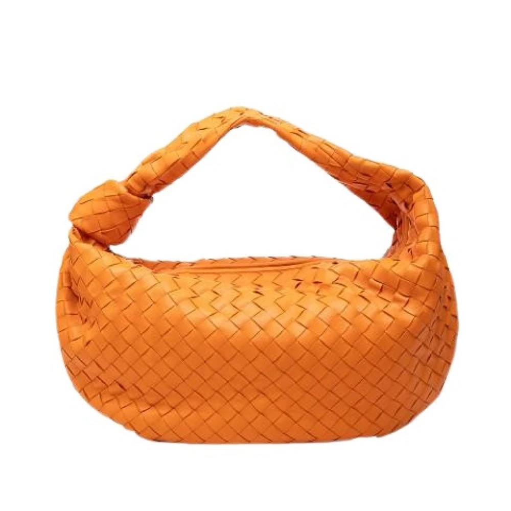 Bottega Veneta Vintage Pre-owned Hobo Bag - Vintage - Dame - Orange - ONE SIZE - Uld