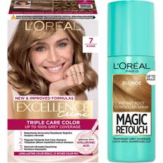 L'Oréal Paris Excellence Excellence 7 Blonde + Magic Retouch Roots 5 Blonde