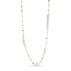 Enamel Lola Carmen Halsband 18 kt. Guldpläterad Silver N123G - Dam - 925 Sterling Silver - Gold