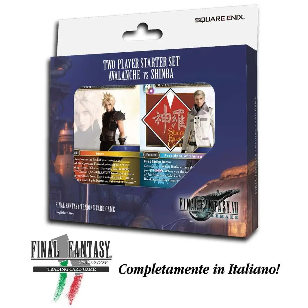 Final Fantasy Trading Card Game Vs. Decks Avalanche & Shinra