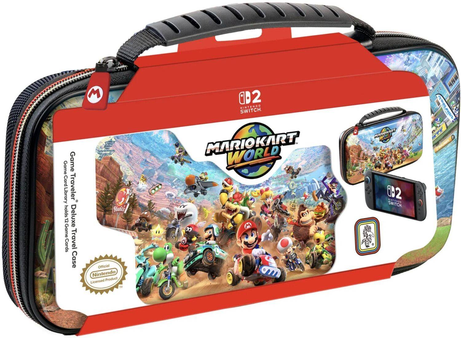 Deluxe Travel Case Switch 2 - Mario Kart Game Traveler
