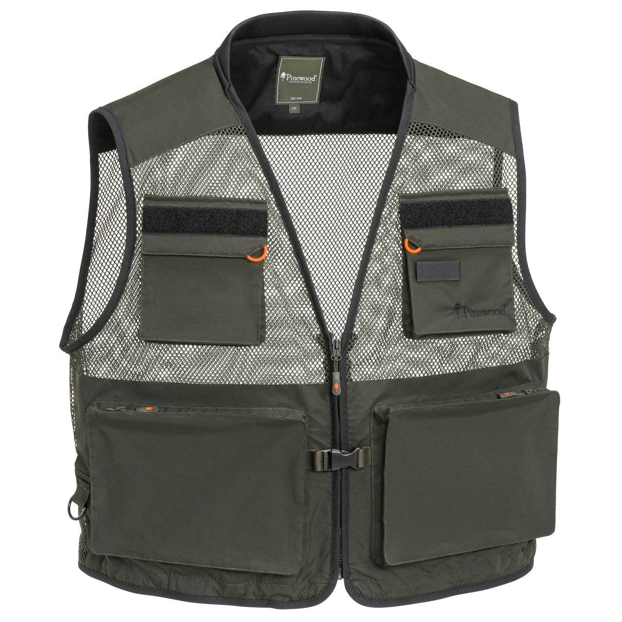 69Active Fishing Fiskeväst Pinewood - Mörkgrön XXL-XXXL
