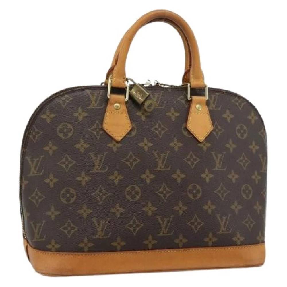 Louis Vuitton Vintage Pre-owned Alma Håndtaske - Vintage - Dame - Brun - ONE SIZE - Læder