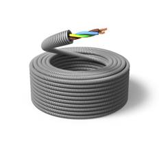 PM FLEX FQ Installationskabel fördragen, 100 m, tvinnad 3G2.5 mm², ytter-Ø16 mm