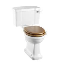 Burlington Toalett Standard med Mjukstängande sits, Standardcistern (Karbamid vit)