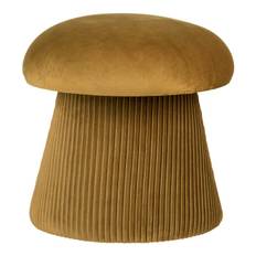 House Nordic - Hampton - Puf i velour (okker)