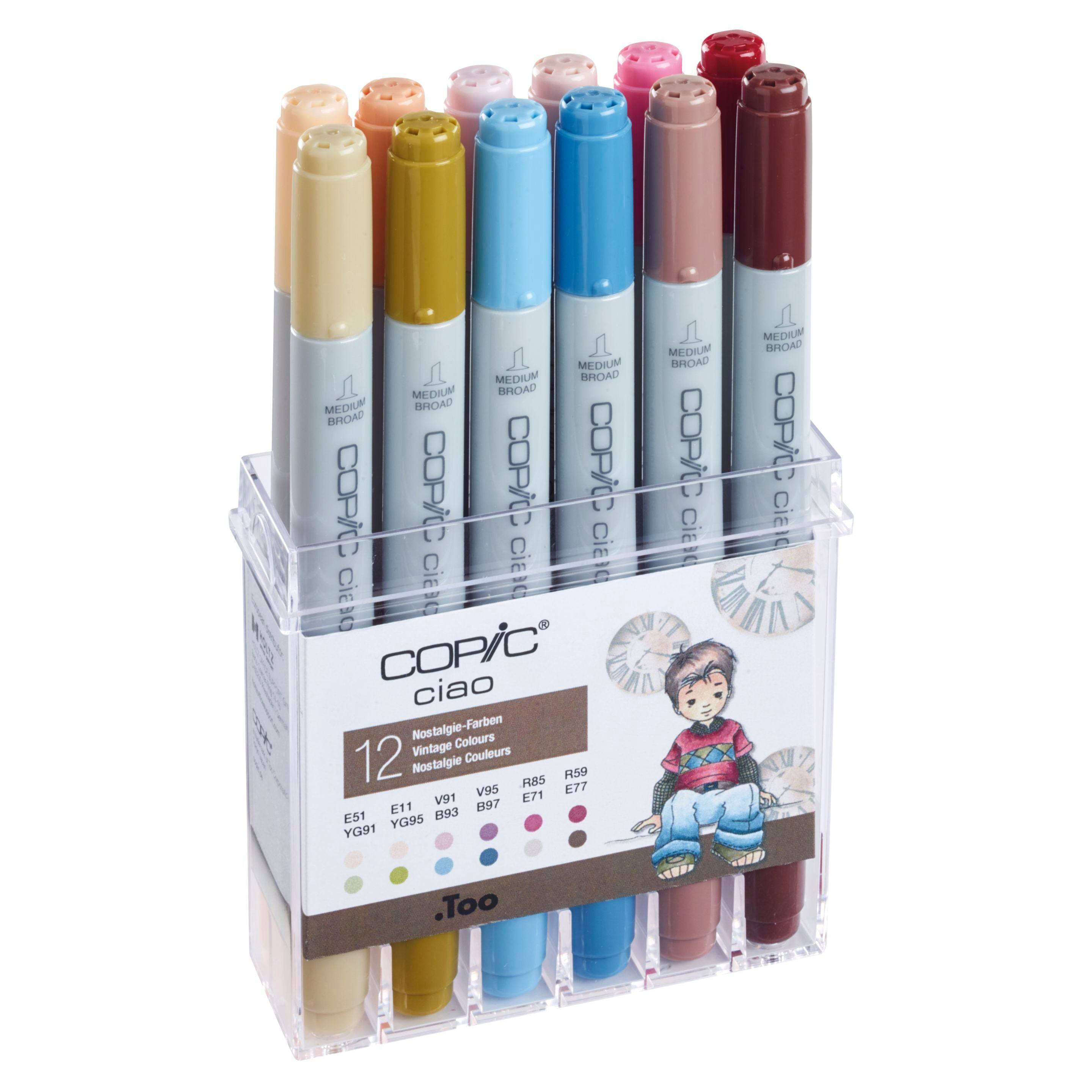 Copic Ciao Vintage färger