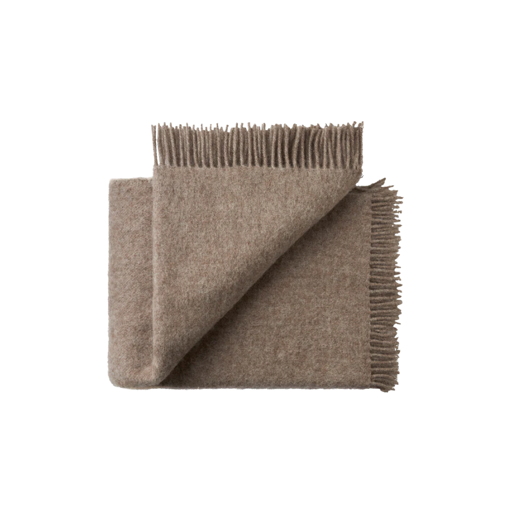 Silkeborg Uldspinderi Season Throw (130x200 cm) Latte Beige