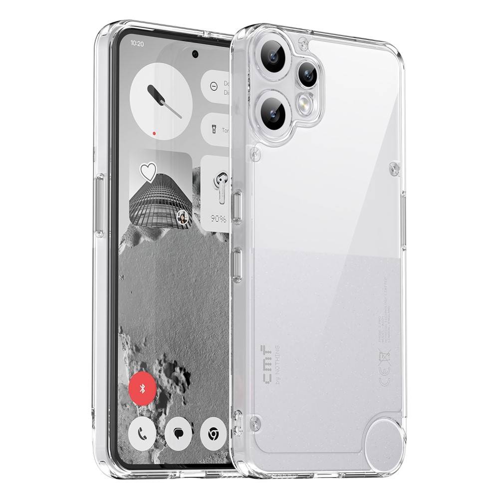 tectTech Nothing CMF Phone 2 Pro Crystal Hybrid-skal, Genomskinlig