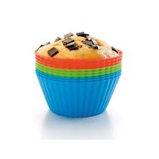 Muffinforme 12 stk silikone Ø7 cm