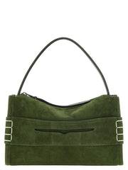 J.w.anderson Suede Shoulder Bag — Green
