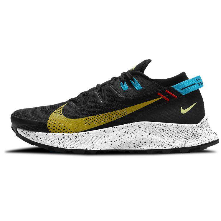 Nike Pegasus Trail 2 Svart Mörk Svavel Herr Sneakers Off-Noir Chile-Röd CK4305-001 cm black