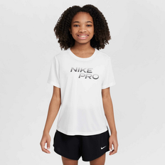 Nike Older Kids' (girls') Dri-fit Top Pro Sport-BH White - Medium