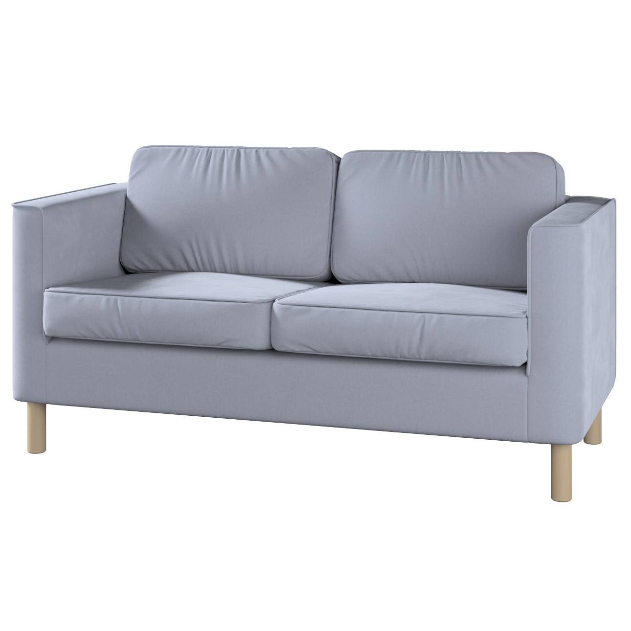 Pärup betræk 2 personer, Lysegrå, 165 x 80 x 86, Velvet