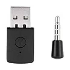 Jadeshay USB Bluetooth adapter dongel – mini USB Bluetooth 4.0 adapter/dongel mottagarsändare PS4 Plàystation för Bluetooth-hörlurar, mus, tangentbord, smartphone, högtalare