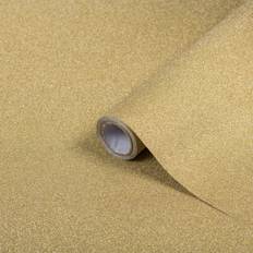 Selvklæbende folie glitter guld/gold 2 m x 67 cm.