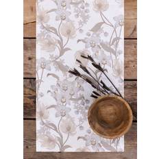 Bordslöpare - Löpare Florina (beige) (Storlek: 40 x 140 cm)