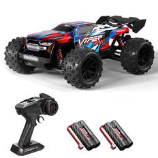 Remote Control Truck 2.4GHz 1/16 4WD 55km/h High-speed Remote Control Car Climbing Car with 2 röd