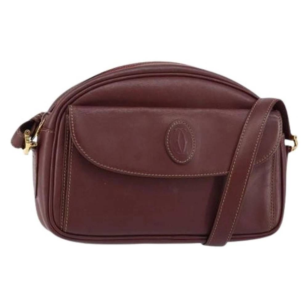 Cartier Vintage - Pre-owned Vintage Crossbody Bag Vintage - Dam - ONE Size - Läder