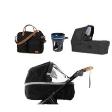 Emmaljunga Big Star Premium Pakke (spar vejl 797,-), Outdoor Black