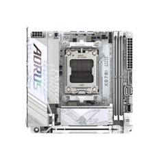 Gigabyte AORUS X870I PRO ICE - Motherboard - Mini-ITX - Socket AM5 - AMD X870 Chipsatz - USB4, USB-C 3.2 Gen2, USB 3.2 Gen 2, USB 3.2 Gen 1 - Wi-Fi 7, 2.5 Gigabit LAN, Bluetooth - Onboard-Grafik (CPU erforderlich)