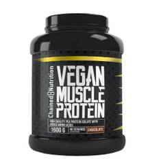 Chained Nutrition Vegan Muscle Protein, 1600 g (Chocolate Cookie)