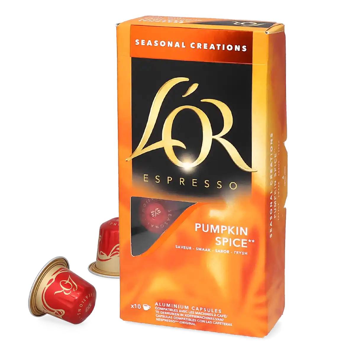 L'OR | Pumpkin Spice - 10 kapslar till Nespresso®